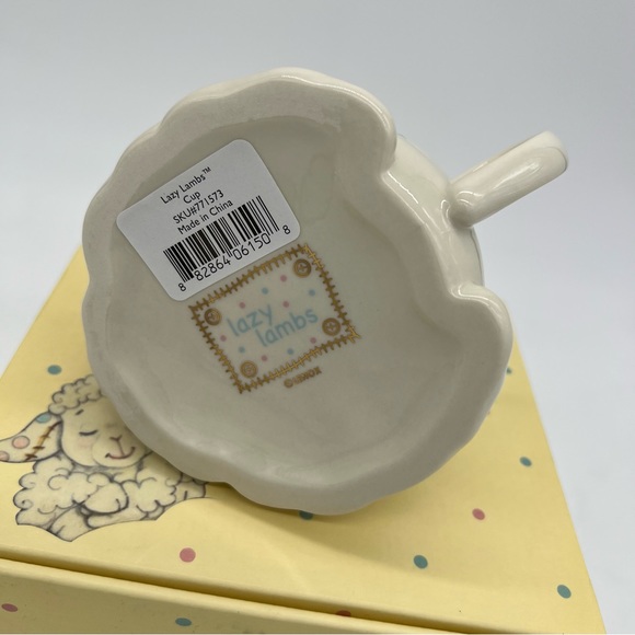 LENOX LAZY LAMBS CHILD'S CUP MUG - Picture 3 of 8